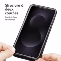 imoshion Coque 360° Full Protective Samsung Galaxy S25 Edge - Noir