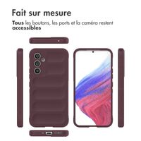 imoshion Coque arrière EasyGrip Samsung Galaxy A54 (5G) - Aubergine