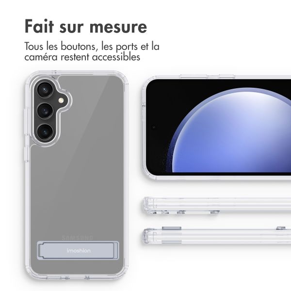imoshion Coque Stand Samsung Galaxy S23 FE - Transparent