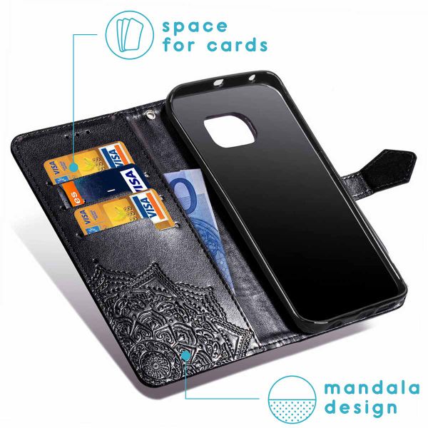 imoshion Etui de télephone Mandala Samsung Galaxy S7 - Noir