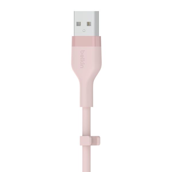 Belkin Câble Boost↑Charge™ USB-A vers Lightning en silicone - 1 mètre  - Rose