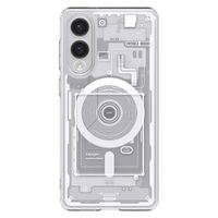 Spigen Coque Ultra Hybrid Zero One MagFit Samsung Galaxy S25 Edge - Blanc