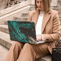 Burga Coque Rigide MacBook Air 13 pouces (2018-2020) - A1932 / A2179 / A2337 - Emerald Pool