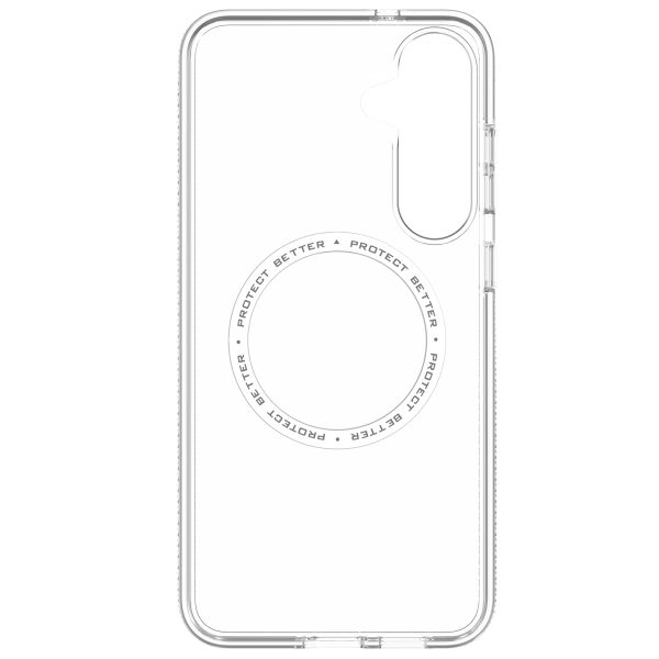 ZAGG Coque Crystal Palace Snap MagSafe Samsung Galaxy S25 Plus - Transparent