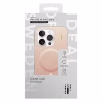 iDeal of Sweden Coque Clear MagSafe Apple iPhone 15 Pro Max - Rose Blush