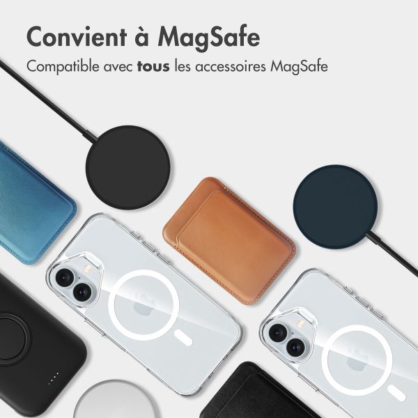 imoshion Coque Rugged Air MagSafe Apple iPhone 16 Plus - Transparent