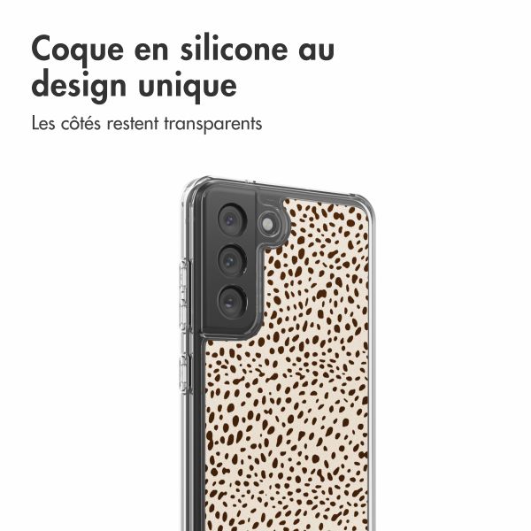 imoshion Coque Design Samsung Galaxy S21 FE - Desert Dots