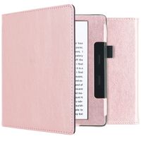 imoshion Étui de liseuse en cuir végan Amazon Kindle Oasis 3 - Rose