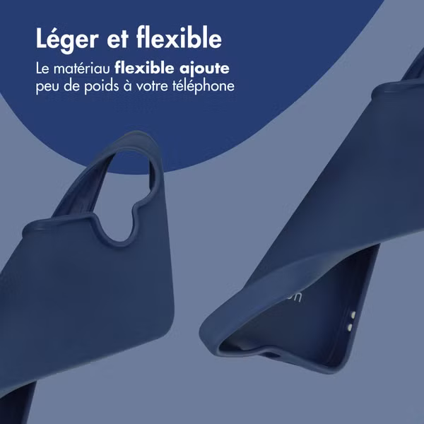 imoshion Coque Couleur Samsung Galaxy S26 Plus - Bleu foncé