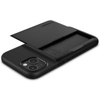 Spigen Coque Slim Armor CS iPhone 13 - Noir