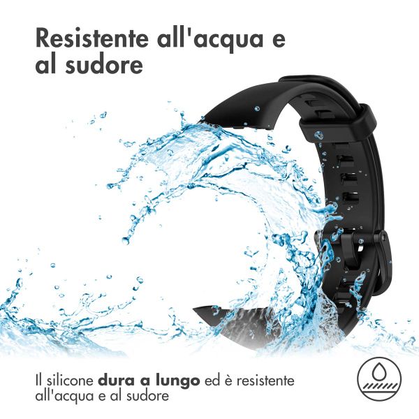 imoshion Bracelet silicone Huawei Band 6 / Honor Band 6 - Noir