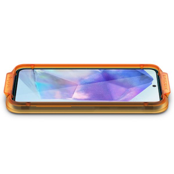 Spigen Protection d'écran en verre trempé GLAStR Fit 2 Paquets + Applicator Samsung Galaxy A35