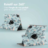 imoshion Coque tablette Design rotatif à 360° iPad Air 13 inch (2024) M2 - Flowers