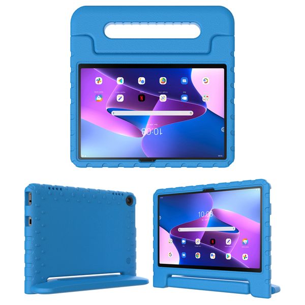 imoshion Coque kidsproof avec poignée Lenovo Tab M10 (3rd gen) - Bleu