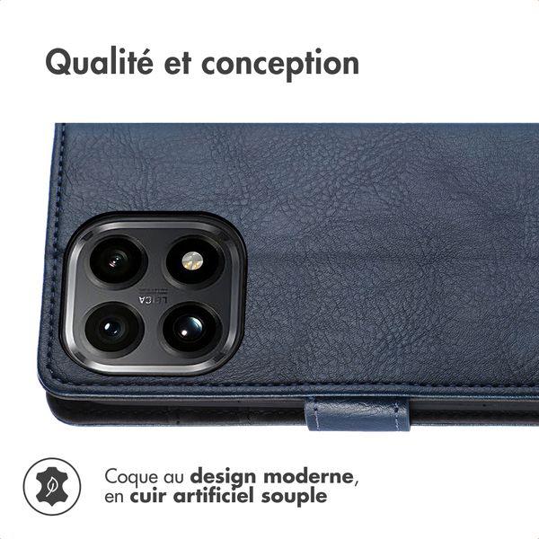 imoshion Étui de télephone portefeuille Xiaomi 15T - Bleu foncé