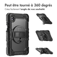 Accezz Coque arrière Defender XT Samsung Galaxy Tab A11 / A9 8.7 pouces - Noir