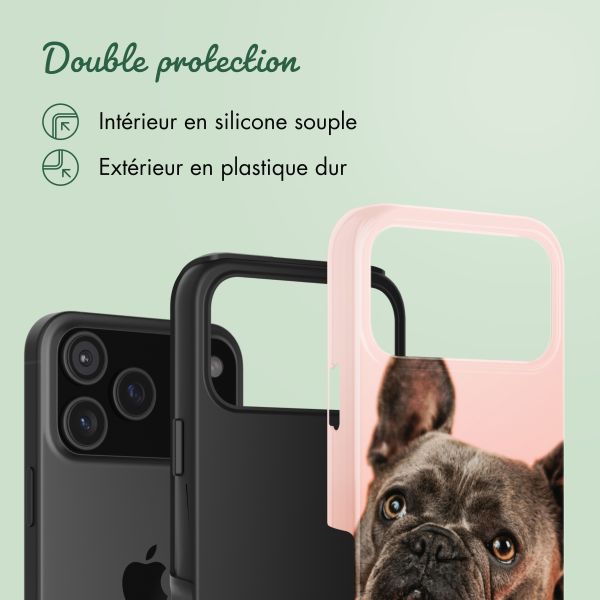 Concevez votre propre coque Tough Apple iPhone 17 Pro Max - Blanc