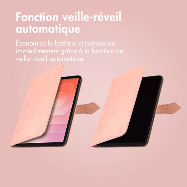 imoshion Coque tablette Samsung Galaxy Tab S11 Ultra - Rose Gold