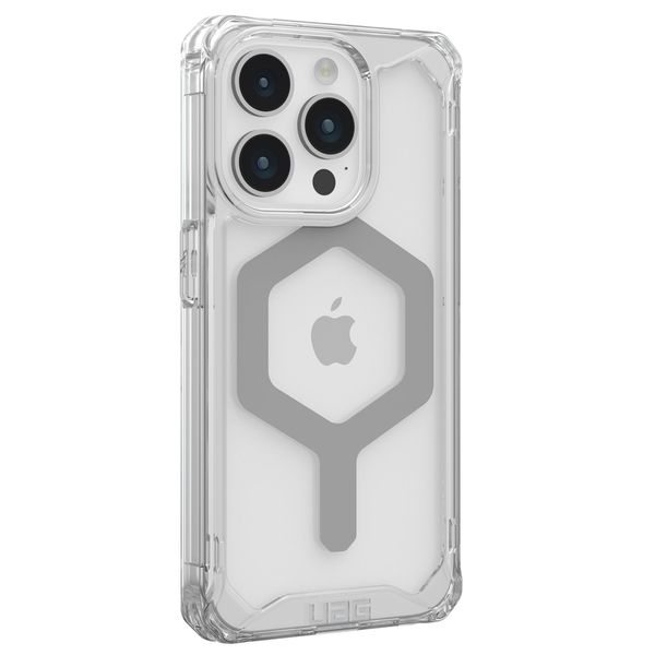 UAG Coque Plyo MagSafe iPhone 15 Pro - Ice / Argent