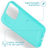 imoshion Coque Couleur Apple iPhone 13 Pro - Vert menthe