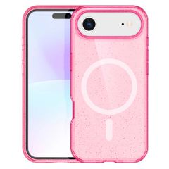 imoshion Coque Pailletée avec MagSafe Apple iPhone Air - Rose