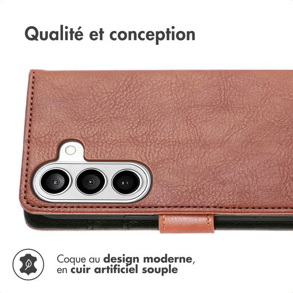 imoshion Étui de télephone portefeuille Samsung Galaxy S26 - Marron