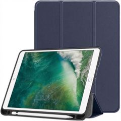 imoshion Coque tablette Trifold Apple iPad 6 (2018) 9.7 pouces / iPad 5 (2017) 9.7 pouces / Air 2 (2014)/Air 1 (2013) - Bleu foncé