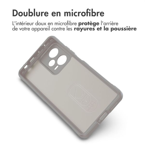 imoshion EasyGrip Backcover Xiaomi Redmi Note 12 Pro Plus - Gris