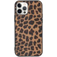 Coque rigide iPhone 12 (Pro) - Leopard