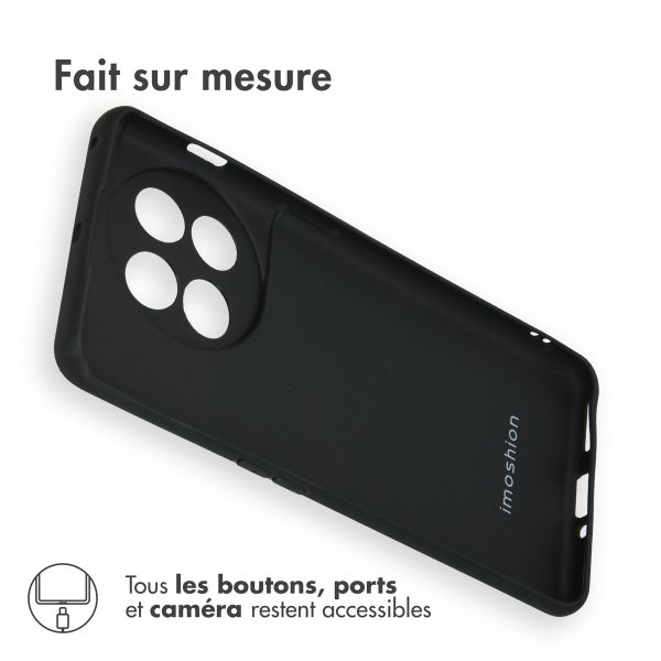 imoshion Coque Couleur OnePlus 11 - Noir