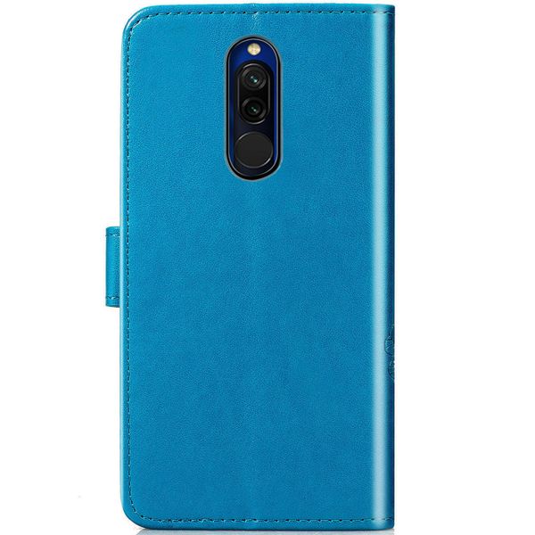 Etui de téléphone Fleurs de Trèfle Xiaomi Redmi 8