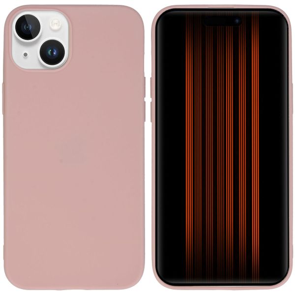 imoshion Coque Couleur iPhone 15 Plus - Dusty Pink