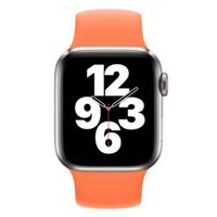 Apple Bracelet Boucle unique Apple Watch Series 1-9 / SE - 38/40/41 mm / Series 10 - 42 mm - Taille 6 - Kumquat