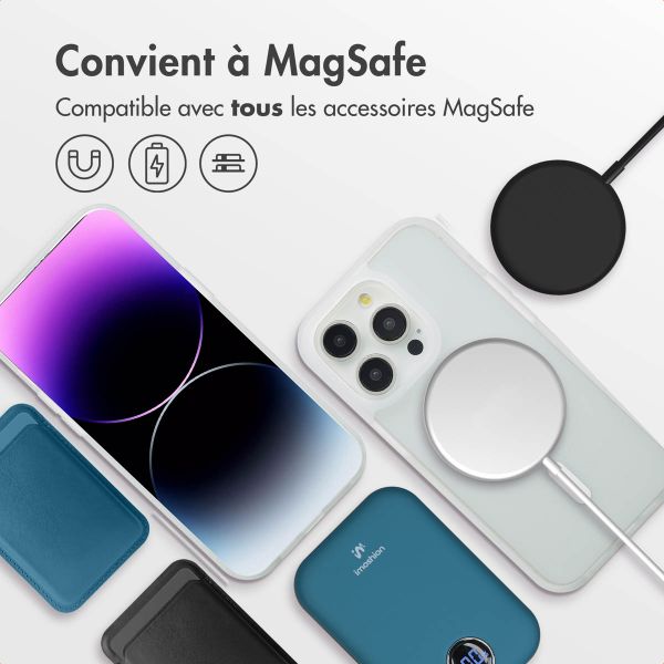 imoshion Coque Color Guard avec MagSafe iPhone 14 Pro - Blanc