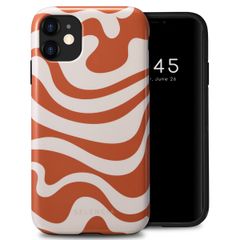 Selencia Coque arrière Vivid Tough iPhone 11 - Dream Swirl Orange