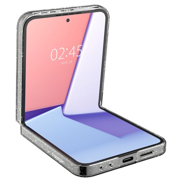Spigen Coque AirSkin Samsung Galaxy Z Flip 6 - Crystal Quartz