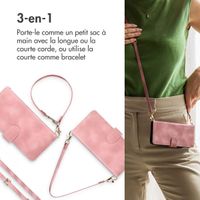 imoshion Etui de télephone portefeuille avec cordon Apple iPhone 13 - Rose