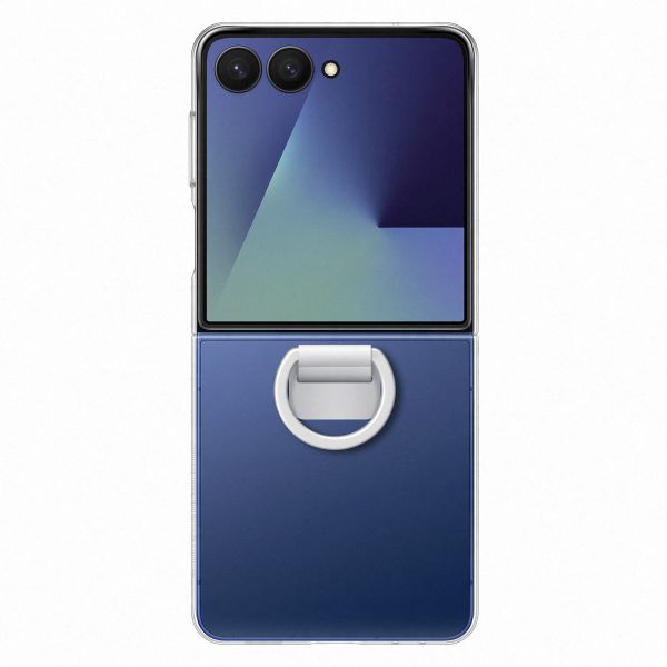Samsung Coque originale Clear Bague Samsung Galaxy Z Flip 7 - Transparent