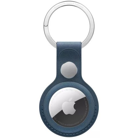 Apple Porte-clés en tissage fin AirTag - Bleu Pacifique