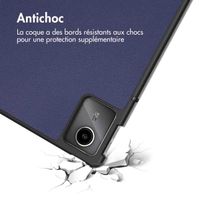 imoshion Coque tablette rigide Trifold Lenovo Tab M11 - Bleu foncé