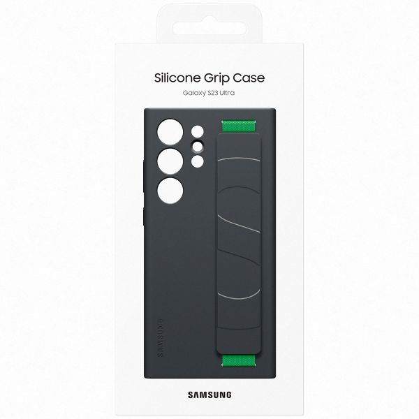 Samsung Coque arrière Grip originale Samsung Galaxy S23 Ultra - Noir