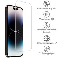 Accezz Protection d'écran en verre trempé iPhone 15 Plus / 15 Pro Max / 16 Plus