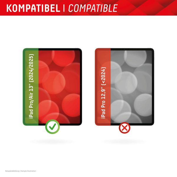 Displex Protection d'écran Privacy en verre trempé Apple iPad Pro 13 (2025) M5 / (2024) M4 / Air 13 pouces (2025) M3 / (2024) M2