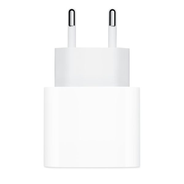 Apple Adaptateur secteur USB-C 20 W - Type C / F - Blanc