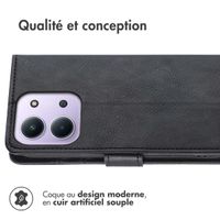 imoshion Étui de télephone portefeuille Xiaomi Redmi 15C (5G) - Noir