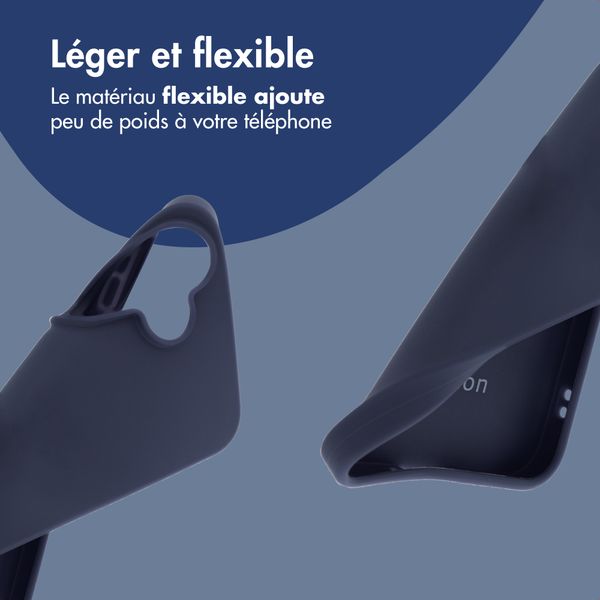 imoshion Coque Couleur Samsung Galaxy A57 (5G) - Bleu foncé