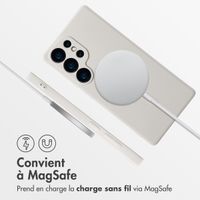 imoshion Coque Couleur avec MagSafe Samsung Galaxy S25 Ultra - Beige