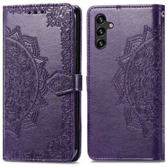 imoshion Etui de téléphone portefeuille Mandala Samsung Galaxy A25 (5G) - Violet