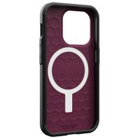 UAG Coque Civilian MagSafe iPhone 15 Pro - Bordeaux