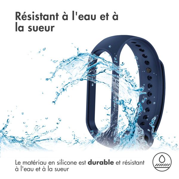 imoshion Bracelet en silicone Xiaomi Mi Band 7 - Bleu foncé